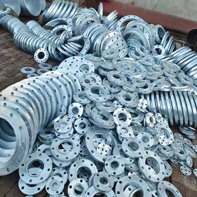 Pn16 Pn100 لغزش تخت روی کربن فلنج فولادی فورج شده