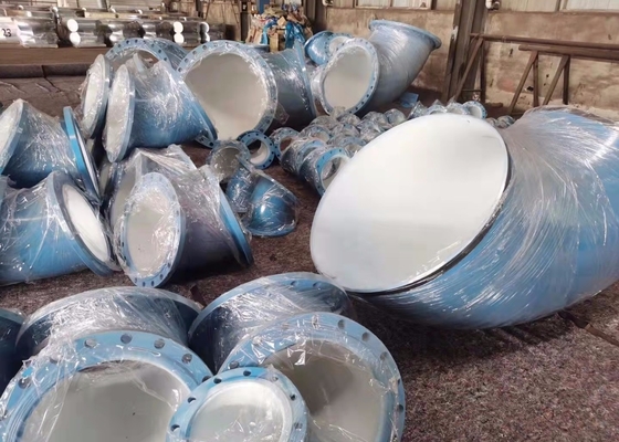 اتصالات لوله بدون درز 90 درجه Ped Api کربن فولادی زانویی St35.8