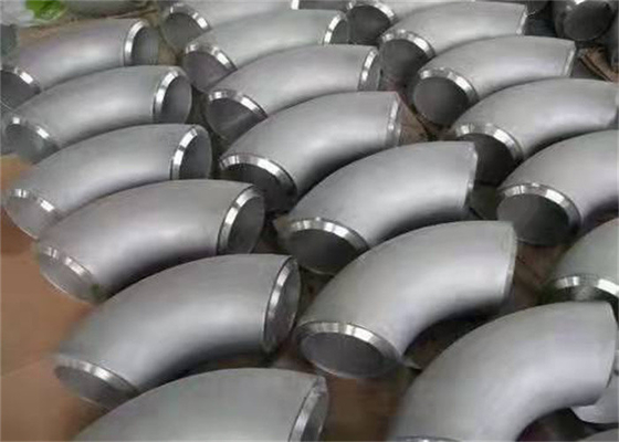 اتصالات لوله بدون درز شیمیایی 3.91 میلی متری ASME B16.9 زانویی GOST EN DIN